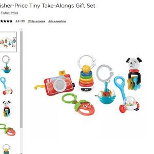 Fisher Price Tiny Take Alongs Gift Set